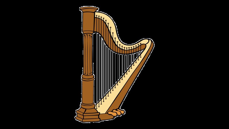Арфа картинка