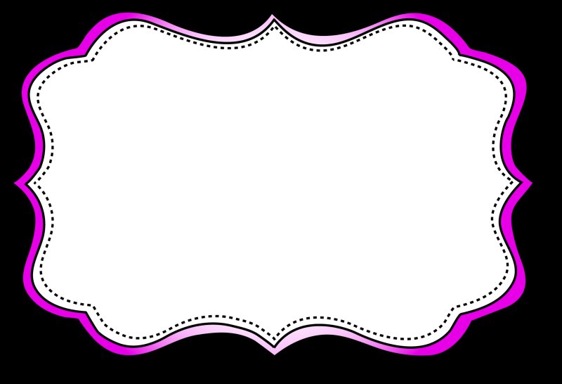 Фигурная рамка