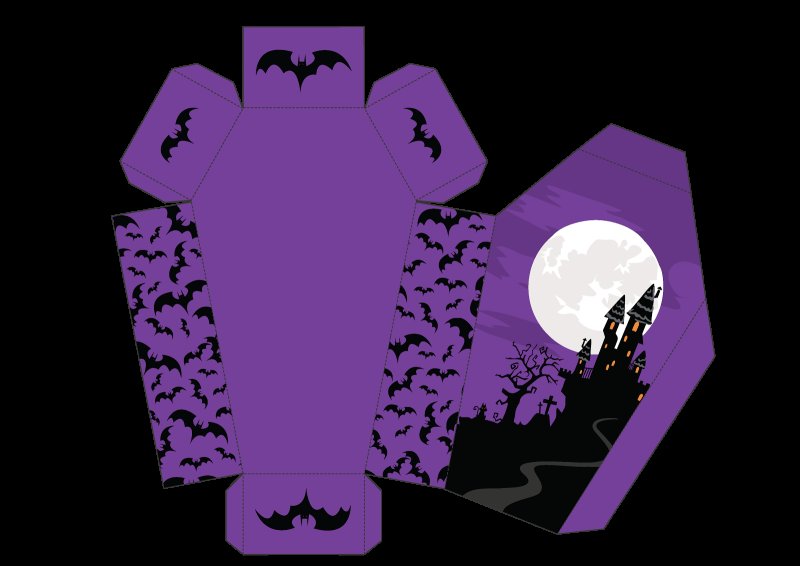 Бумажный гробик