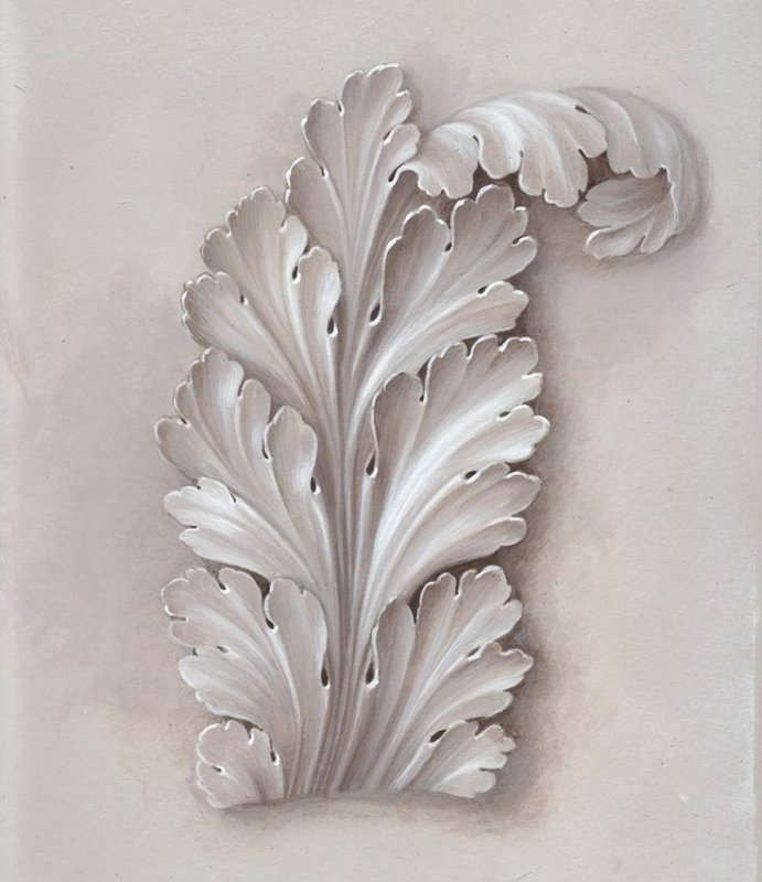 Акант архитектуре Барокко