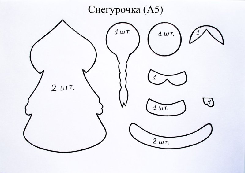 Новогодние игрушки из фоамирана выкройки