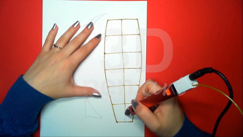 Кораблик 3d ручкой