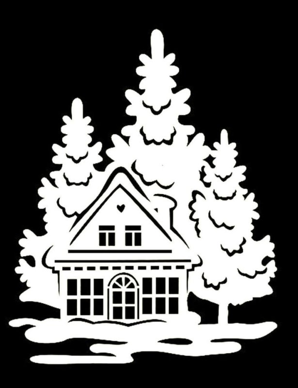 Трафареты. В доме