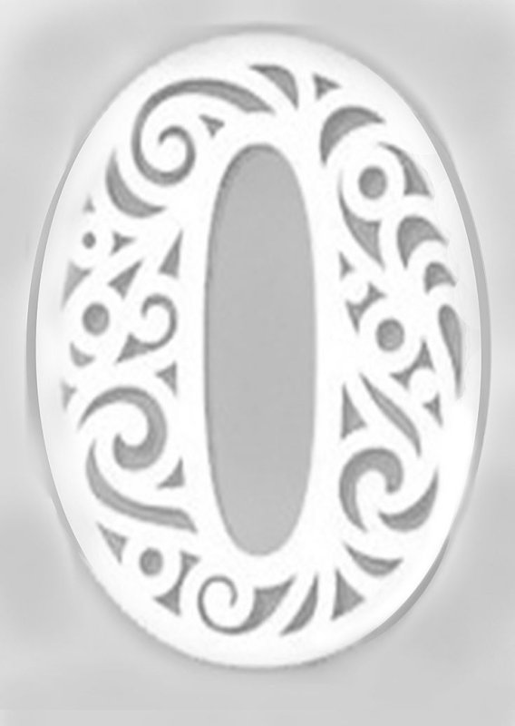 Цифры для украшения окон