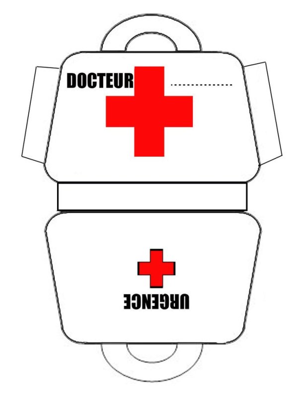 Аптечка из бумаги