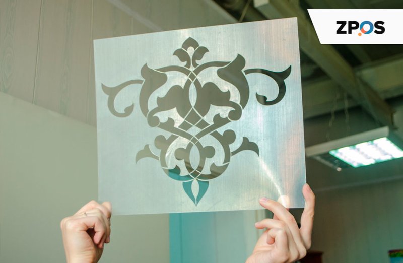 Трафарет лазерная резка