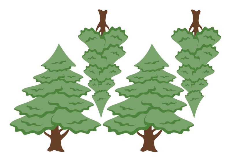 Деревья для кукольного театра