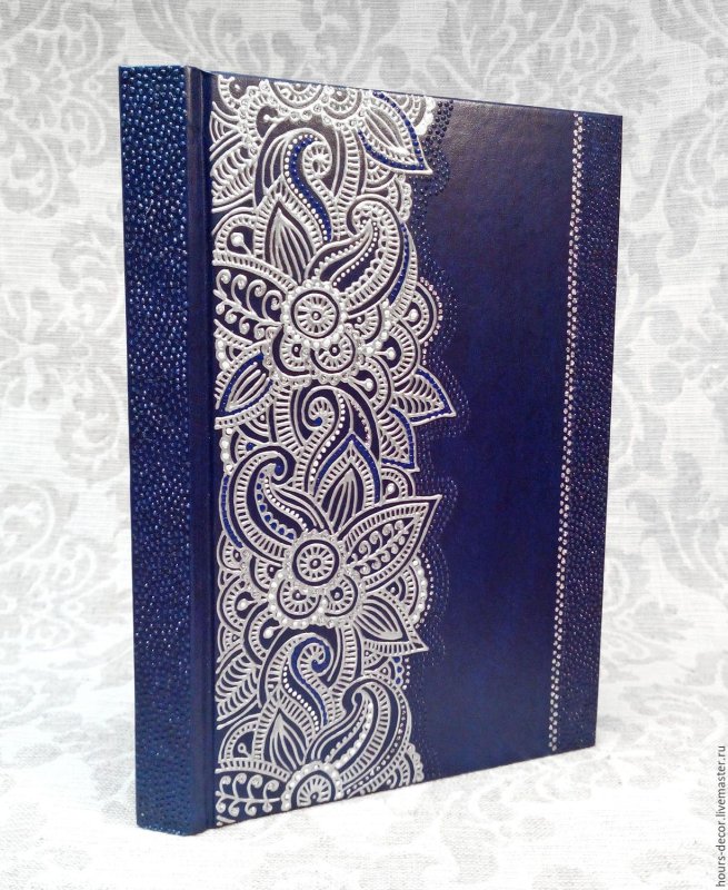 Точечная роспись записных книжек