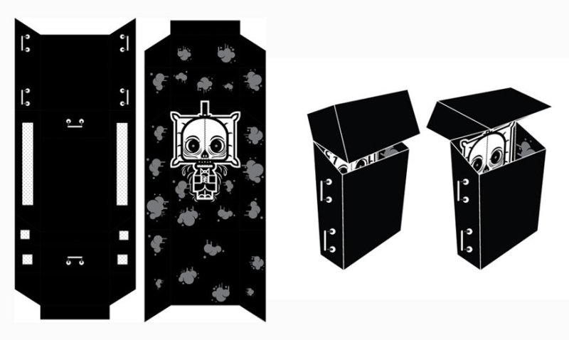 Гроб из бумаги