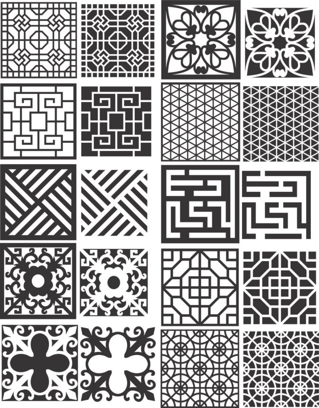 Простой геометрический орнамент