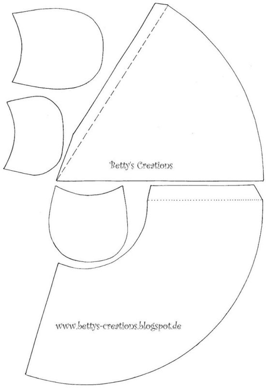 Гномы Рождественские новогодние выкройки