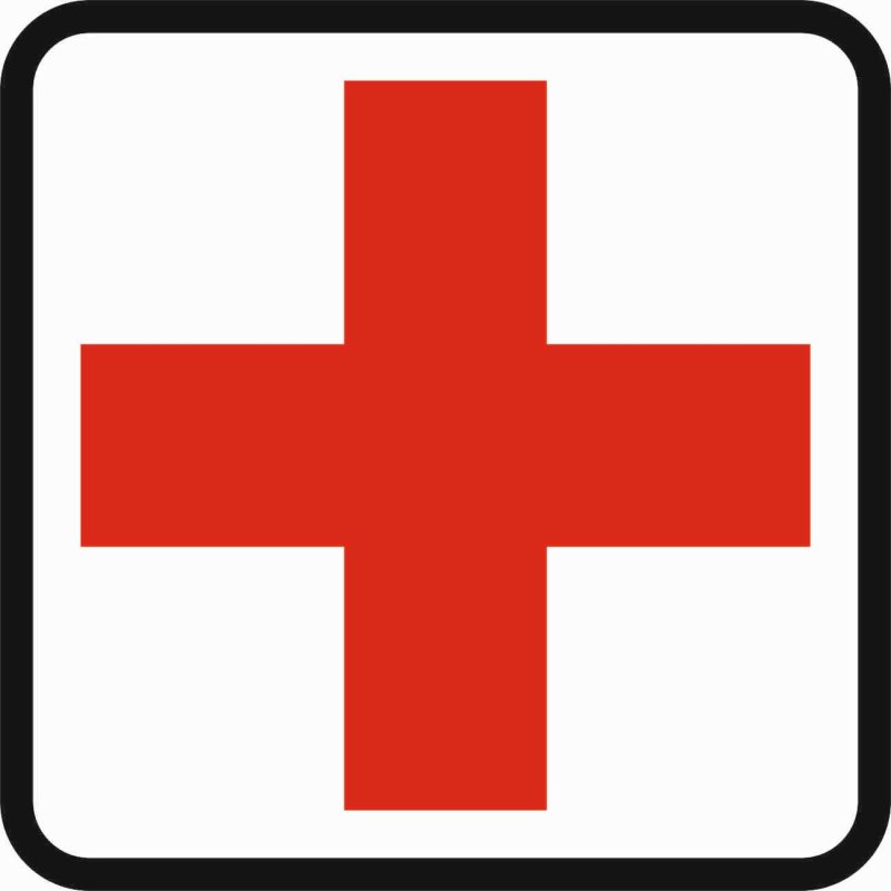 Табличка аптечка