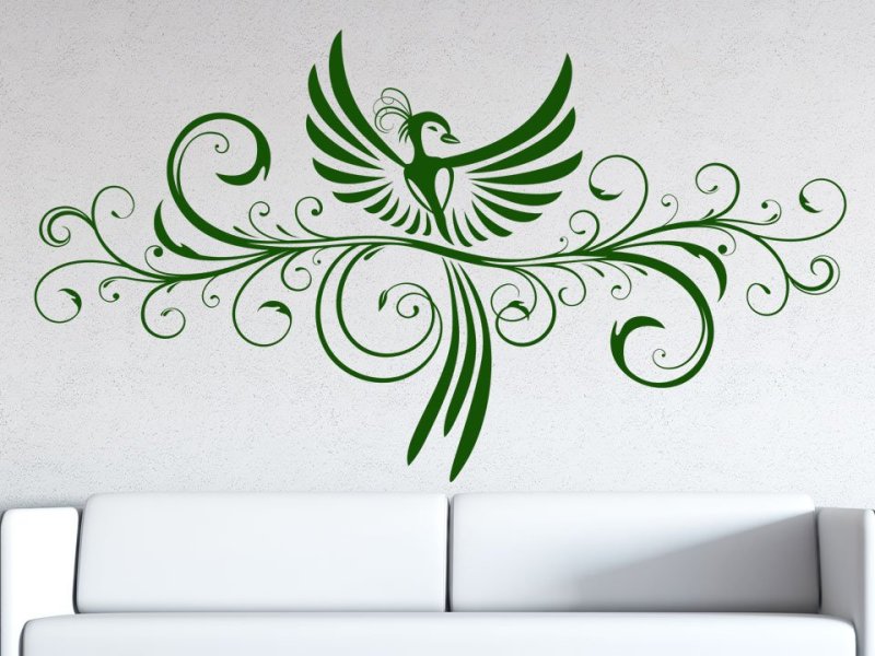 Трафарет на стену своими руками