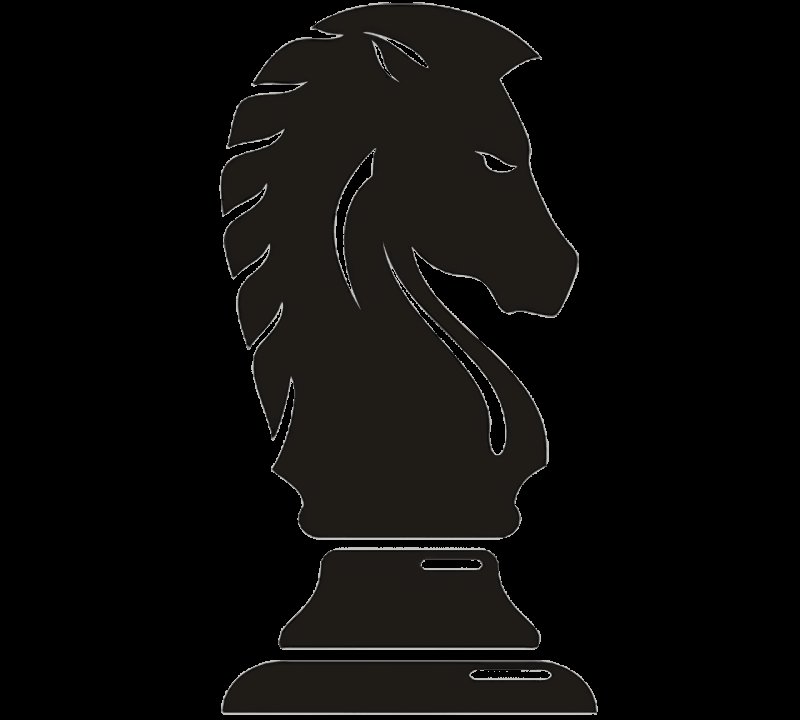 Шахматная фигура конь