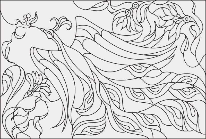 Эскиз витража