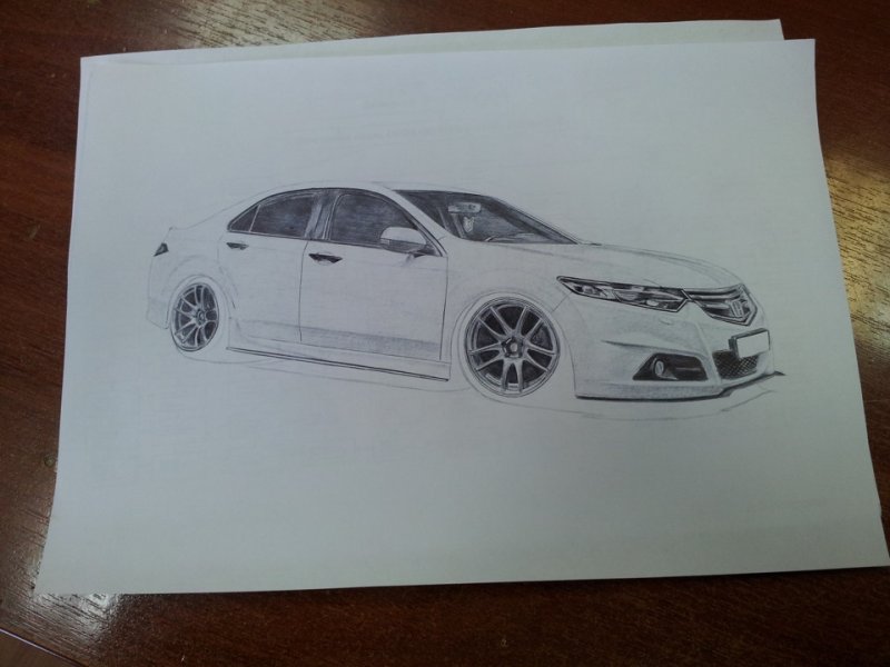 Аккорд 7 карандашом