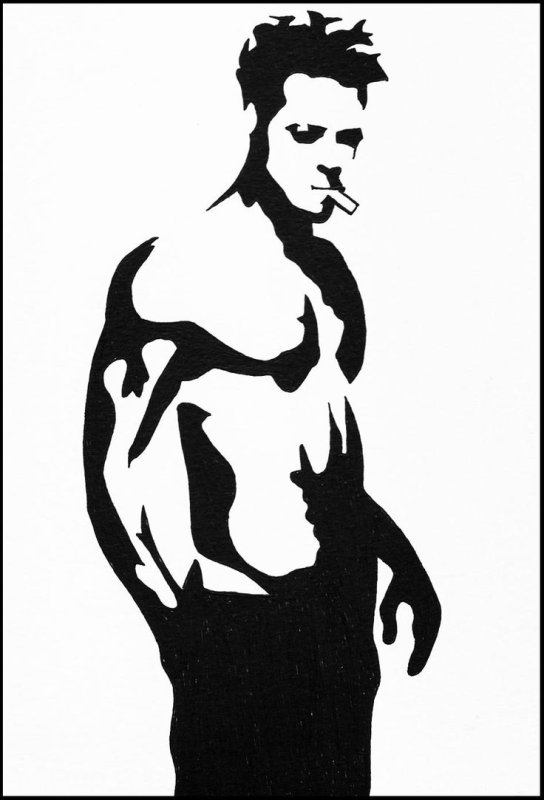 Тайлер Дерден чб