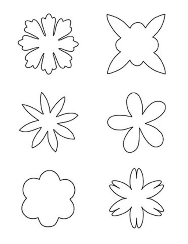 Трафарет "цветы"