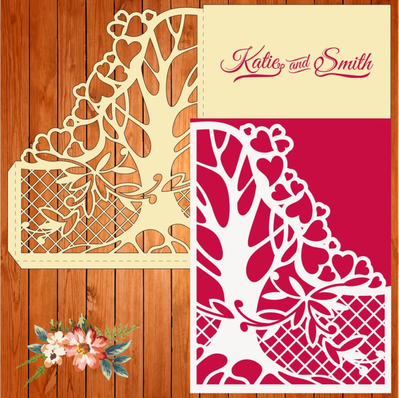 Открытка вытынанка