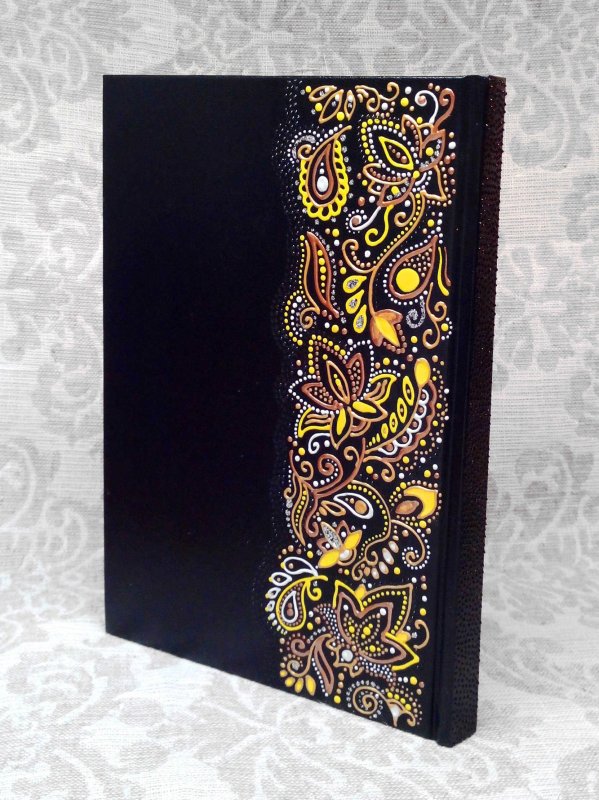 Расписанный блокнот