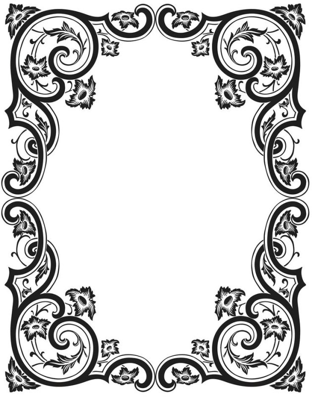 Рамка орнамент