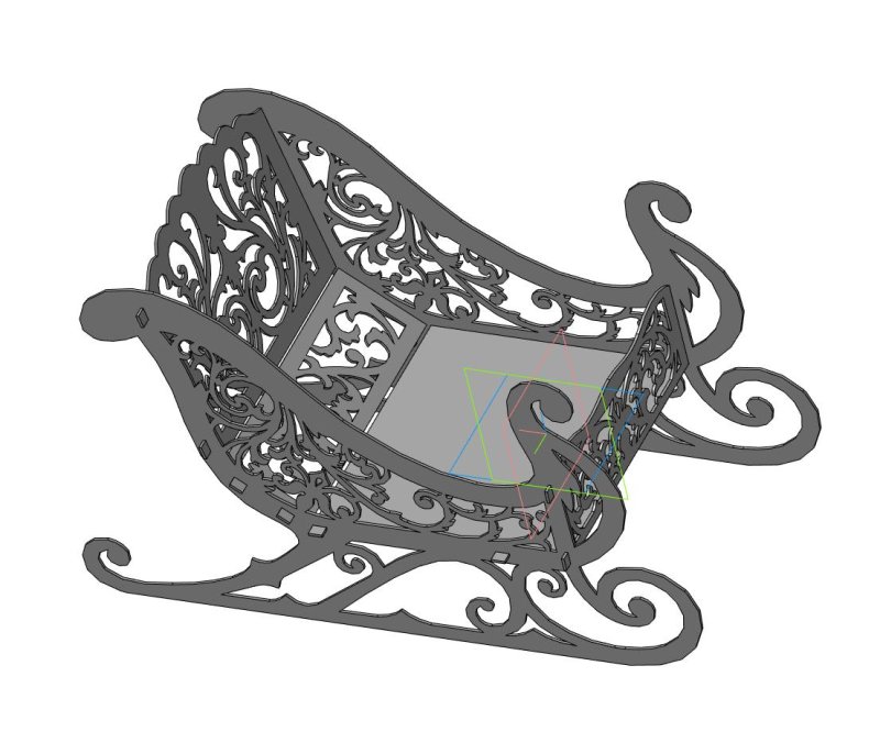 Сани "Деда Мороза"