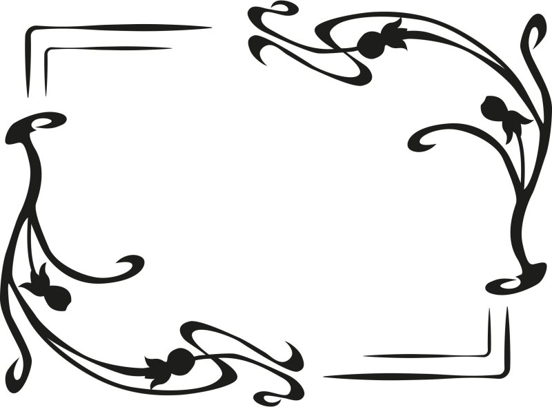 Рамка вензеля