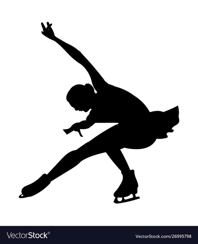 Коньки силуэт