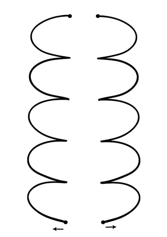 Тренажер для рисования двумя руками