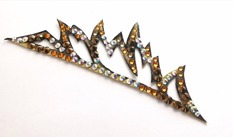 Макет короны для художественной гимнастики