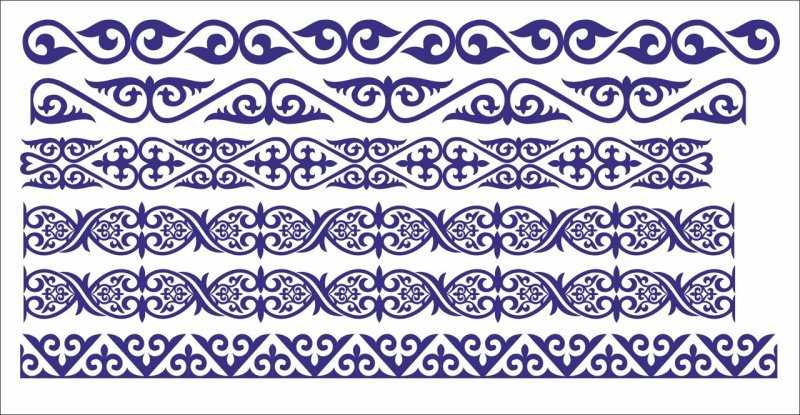 Казахский орнамент