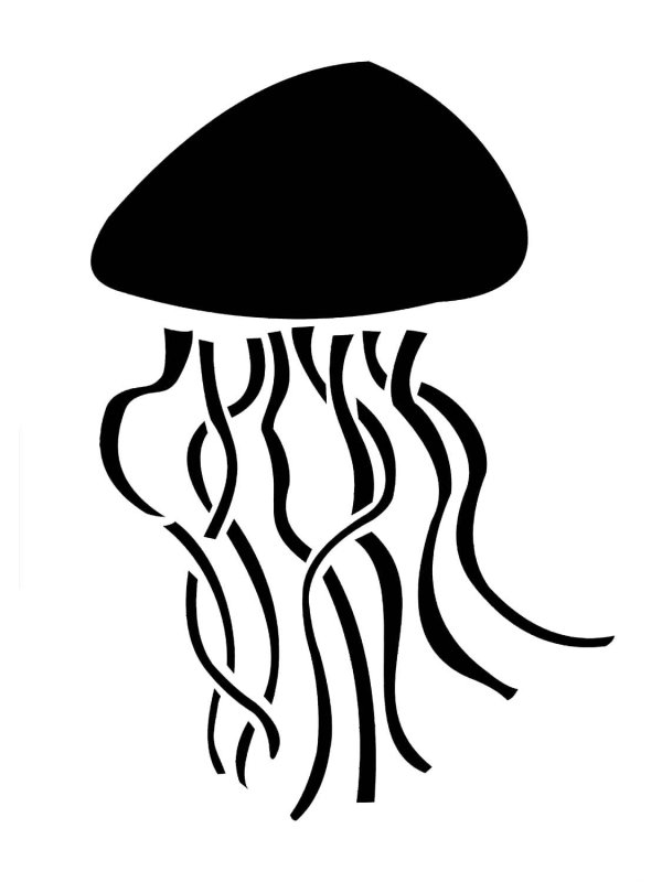 Медуза для вырезания