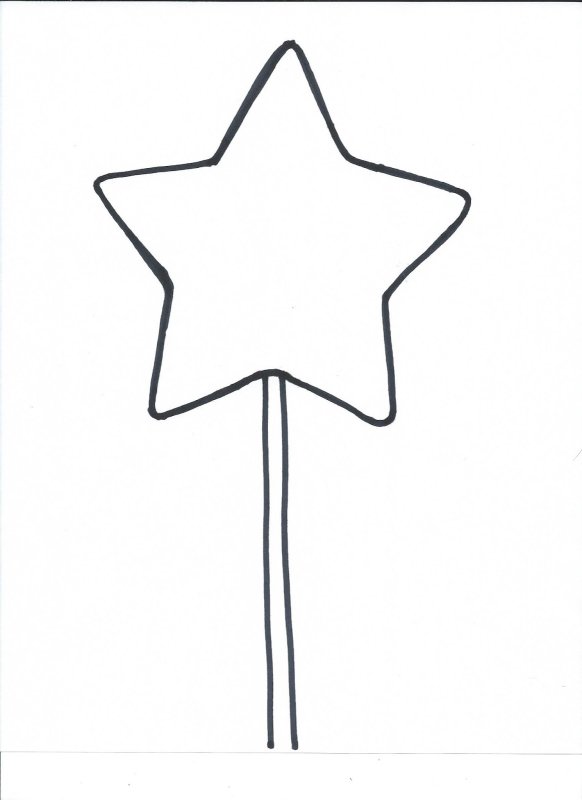 Раскраска леденец на палочке