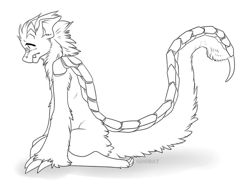 Фурри раскраска