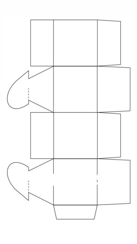 Схемы коробочек для подарков