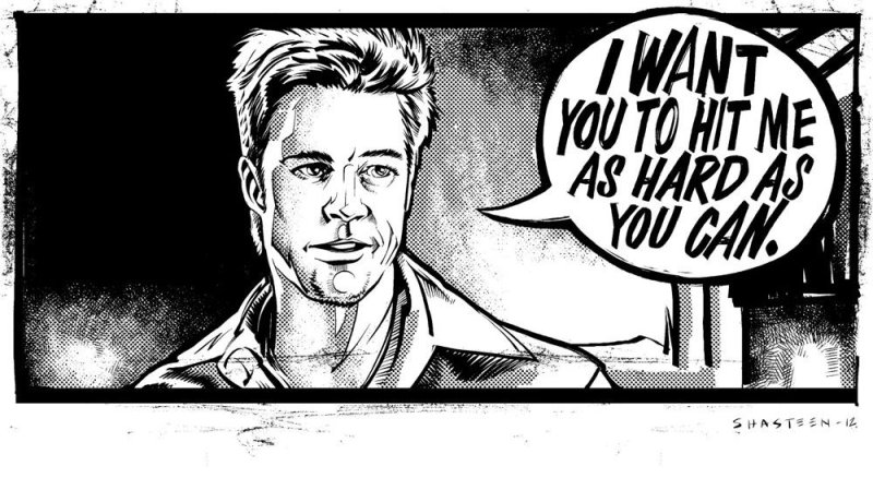 Тайлер Дерден комикс