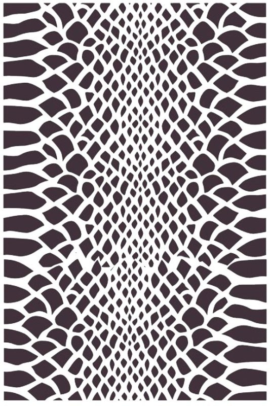 Паттерн змеиной чешуи