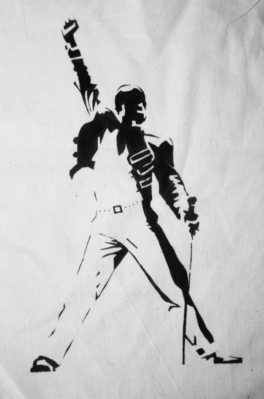 Фредди Меркьюри набросок