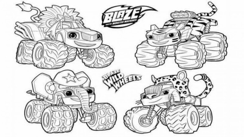 Монстр трак чудо машинки Вспыш