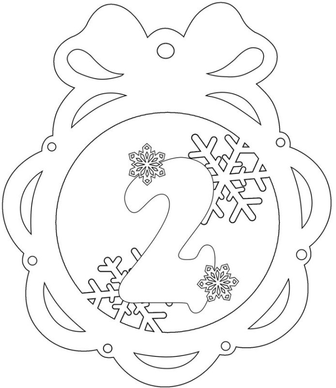 Вытынанки с именами в шарах