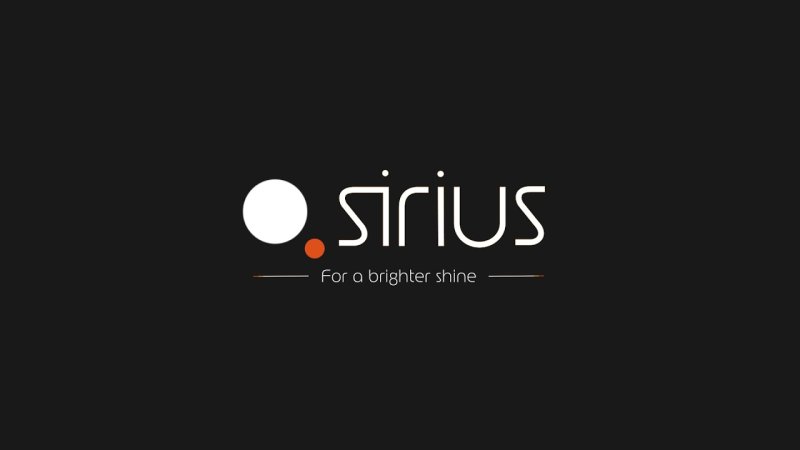 Sirius надпись