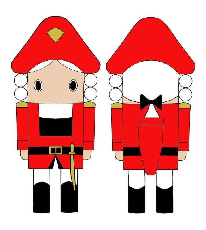 Маска Щелкунчика своими руками