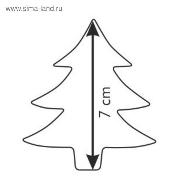 Форма елочки