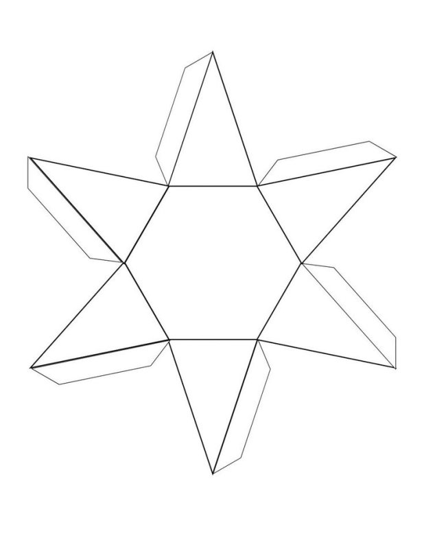 Развертка объемных геометрических фигур