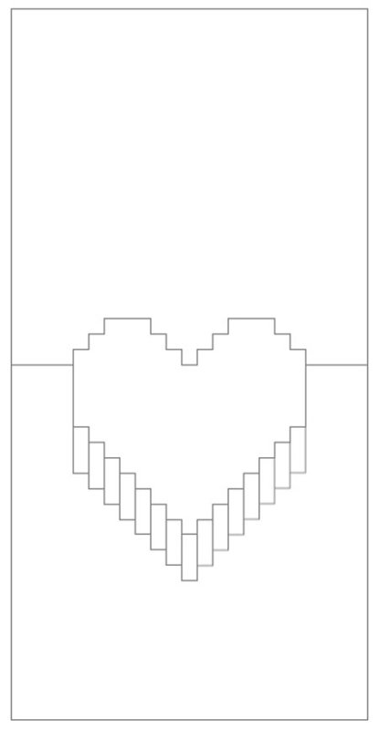 Объемные открытки схемы