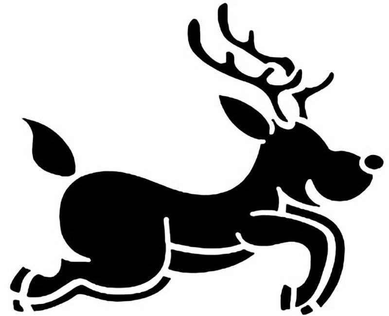 Трафарет "окна"