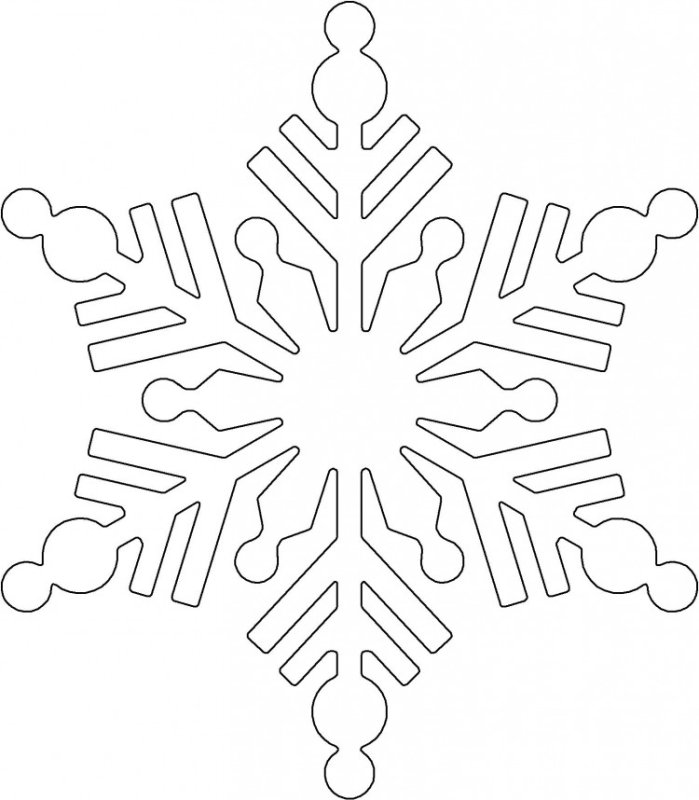 Снежинки для вырезания