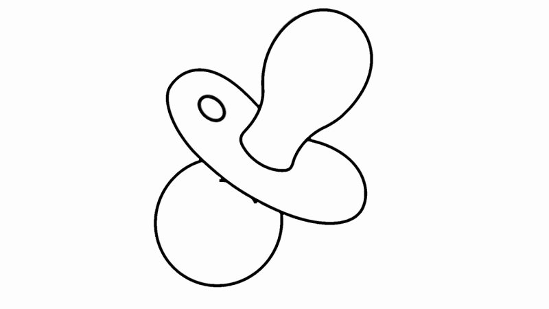 Соска раскраска