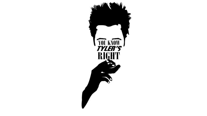 Тайлер Дерден эскиз