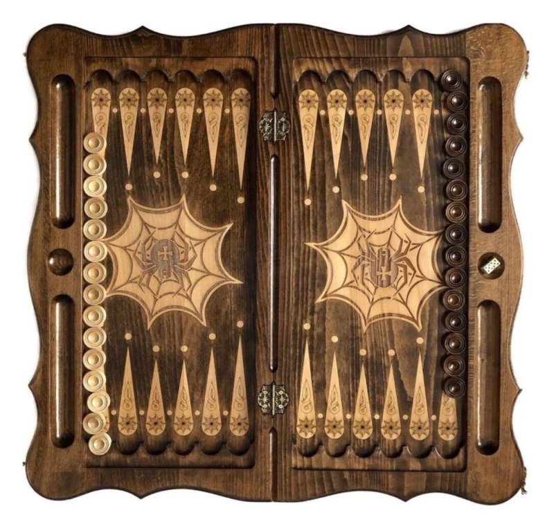 Резные нарды Harley Davidson